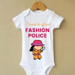 fashion police Baby Onesies | Knitroot