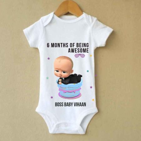 Baby boss online romper