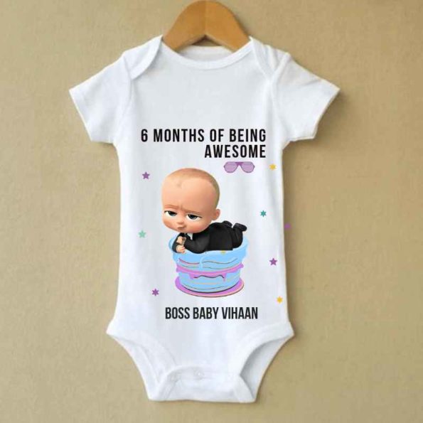 Boss Baby Rompers