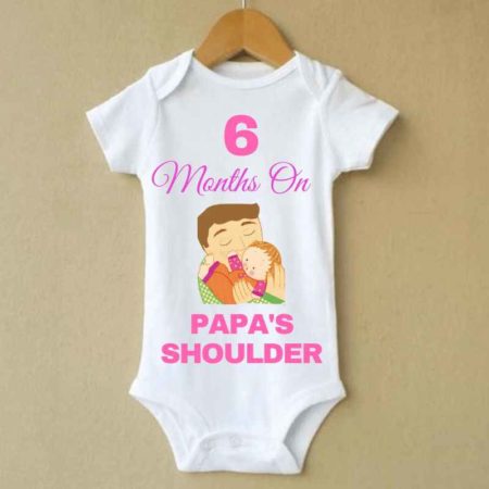Baby Rompers Papa Shoulders | knitroot