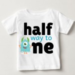 Half Way To One Kids T-shirts | knitroot