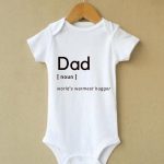 Fathers Day Romper | Knitroot