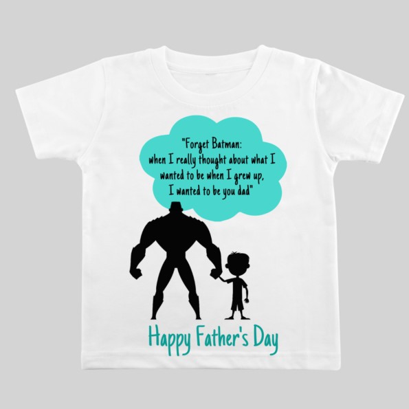 personalised fathers day t shirt