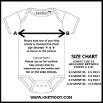 1-12 month onesies-romper | Knitroot