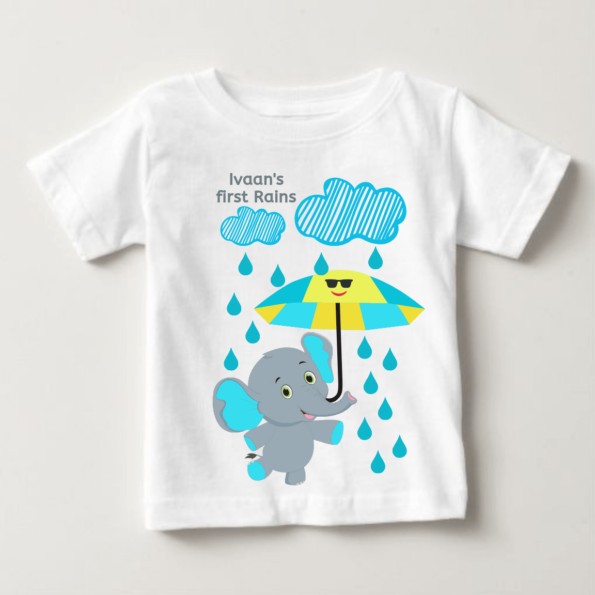 monsoon kids t-shirt | Knitroot