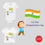 indian flag baby t-shirts