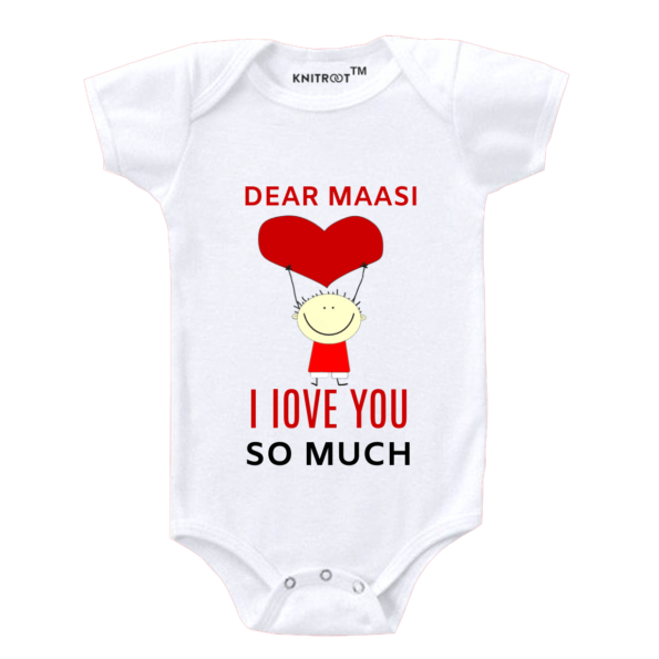 massi loves you | romper | baby and kids | onesie | knitroot