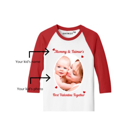 mom baby unconditional love | Kids t-shirt | kniroot
