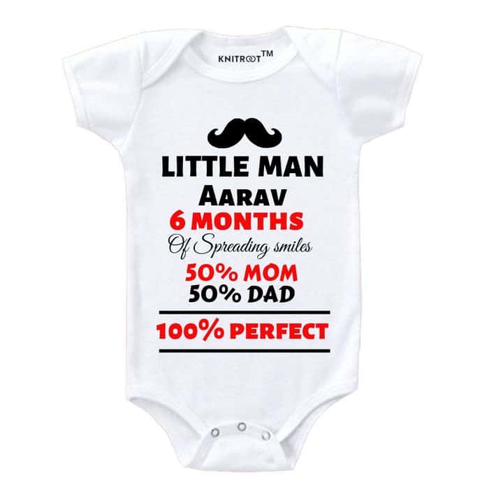 Newborn Baby Boy Dress | Customized Baby Clothes |KNITROOT