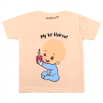 My first haircut-Baby-Tshirt-White-knitroot