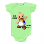 No hair dont care skin-Baby-Romper-White-knitroot