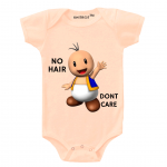 No hair dont care skin-Baby-Romper-White-knitroot