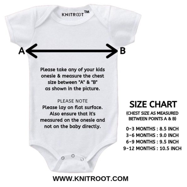 baby romper size chart