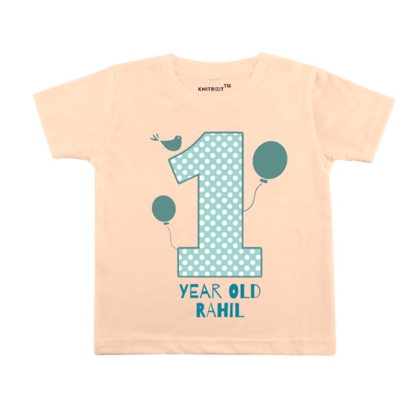 1-year-old-rahil-kids-tshirt-peach-knitroot
