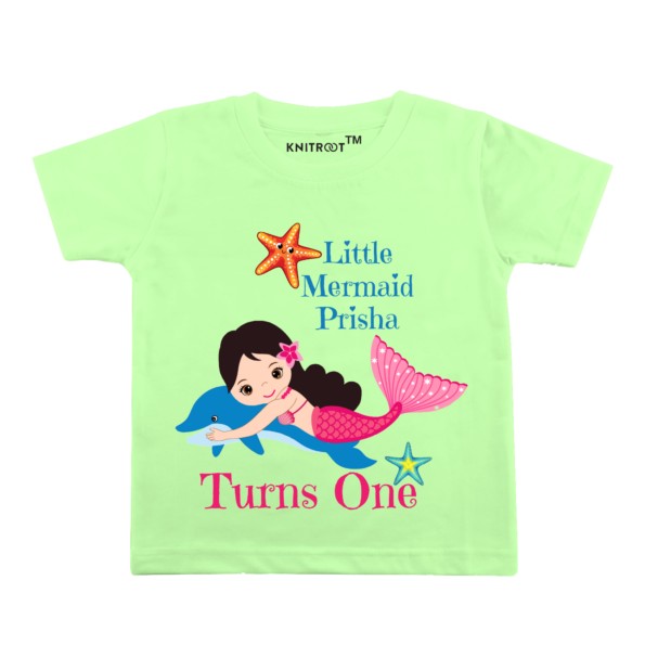 little-mermaid-prisha-turns-one-kids-tshirt-green-knitroot