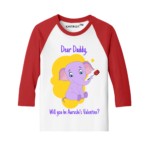 be my valentine t shirt | kids t-shirt | girl | knitroot