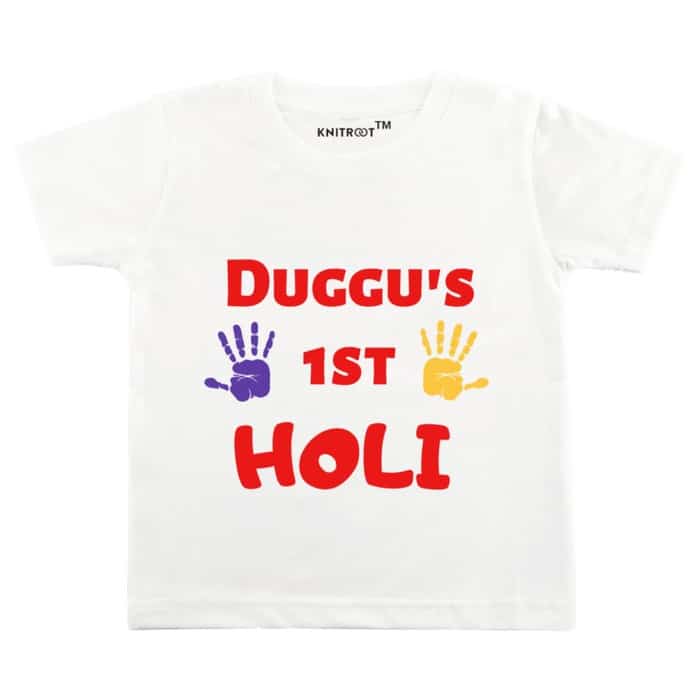 holi t shirt kids