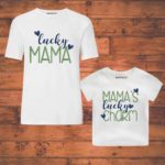 matching mother and son tees