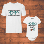 mom and son combo t shirts