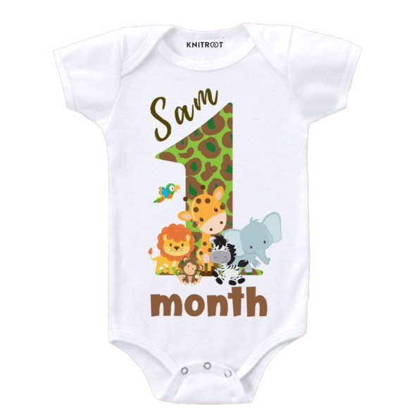 1st month baby birthday