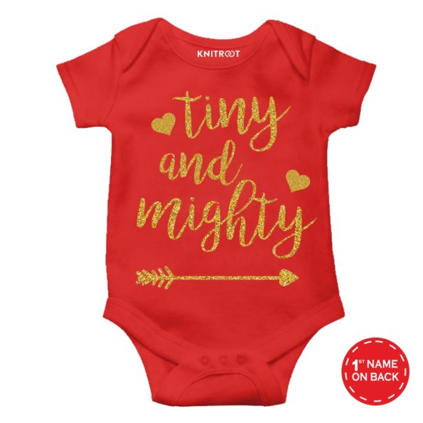 red onesie for baby