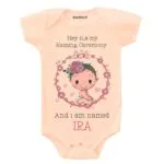 Naming Ceremony Onesie For Baby