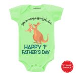 you are doing great job dad , happy father’s day kangaroo design white