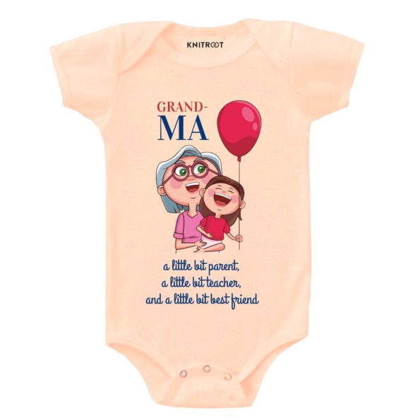 Grandma love family realations pitch baby clothes