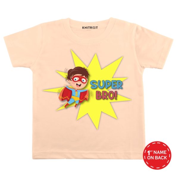 Super bro combination tshirt