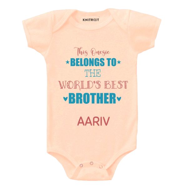 best brother romper for baby