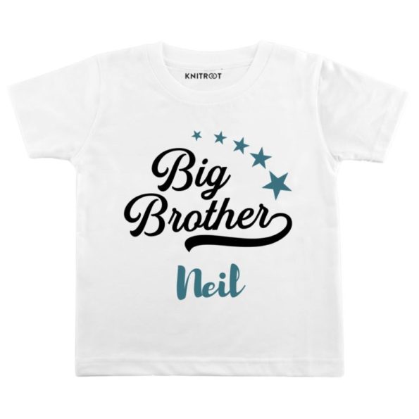 big-brother-white-color-customize-T-shirts-For-Kids