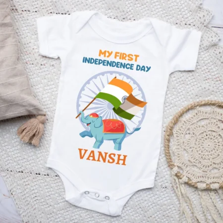 First Independence Day Baby Outfit