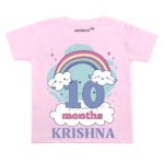 10 Month Rainbow Theme Baby Wear