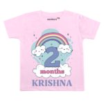 2 Month Rainbow Theme Baby Wear