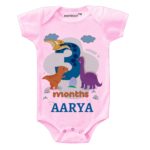 3 Month DINO Theme Newborn Baby Outfit
