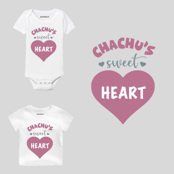 Chachu’s Sweet Heart Baby Romper