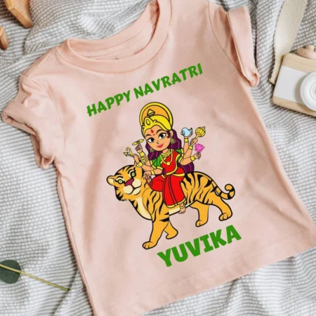 Happy Navratri Printed Baby Wear