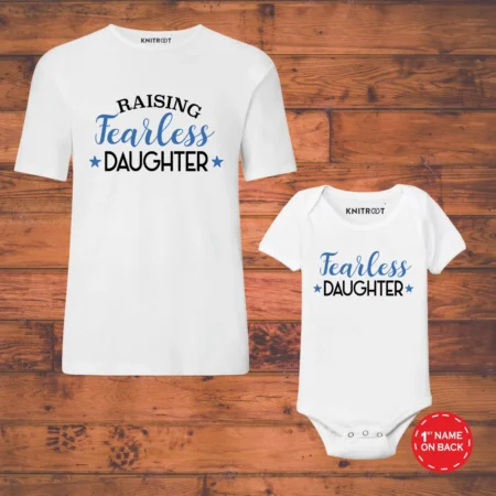 mother daughter combo party wear dress