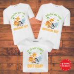Family dress set for birthday party