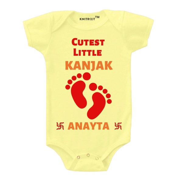 Cutest Little Kanjak Onesie (Yellow)
