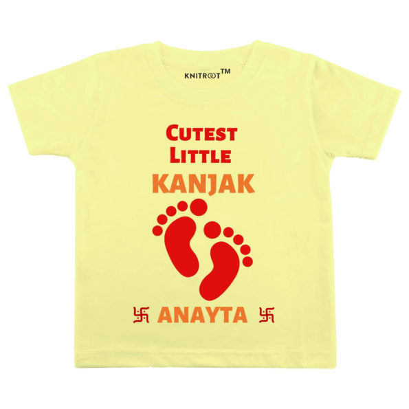 Cutest Little Kanjak T-shirt (Yellow)