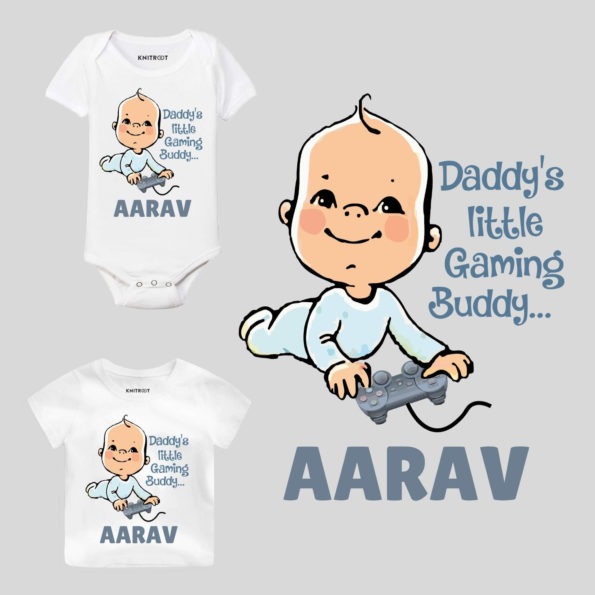 Daddy’s Little Gaming Buddy… Baby Wear