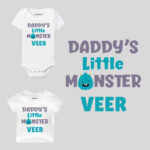 Daddy’s Little Monster Baby Wear