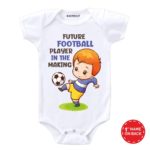 Future Football Player in the Making Baby Wear