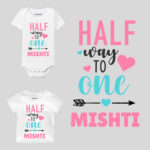 Half Way To One Baby Clothes