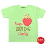 Happy Birthday Daddy Heart Baby Wear