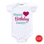 Happy Birthday Daddy! Theme Baby Wear