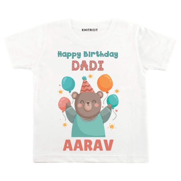 Happy Birthday Dadi Tshirt