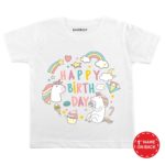 happy birthday unicorn theme