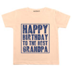 Happy Birthday to the Best Grandpa Baby Wear